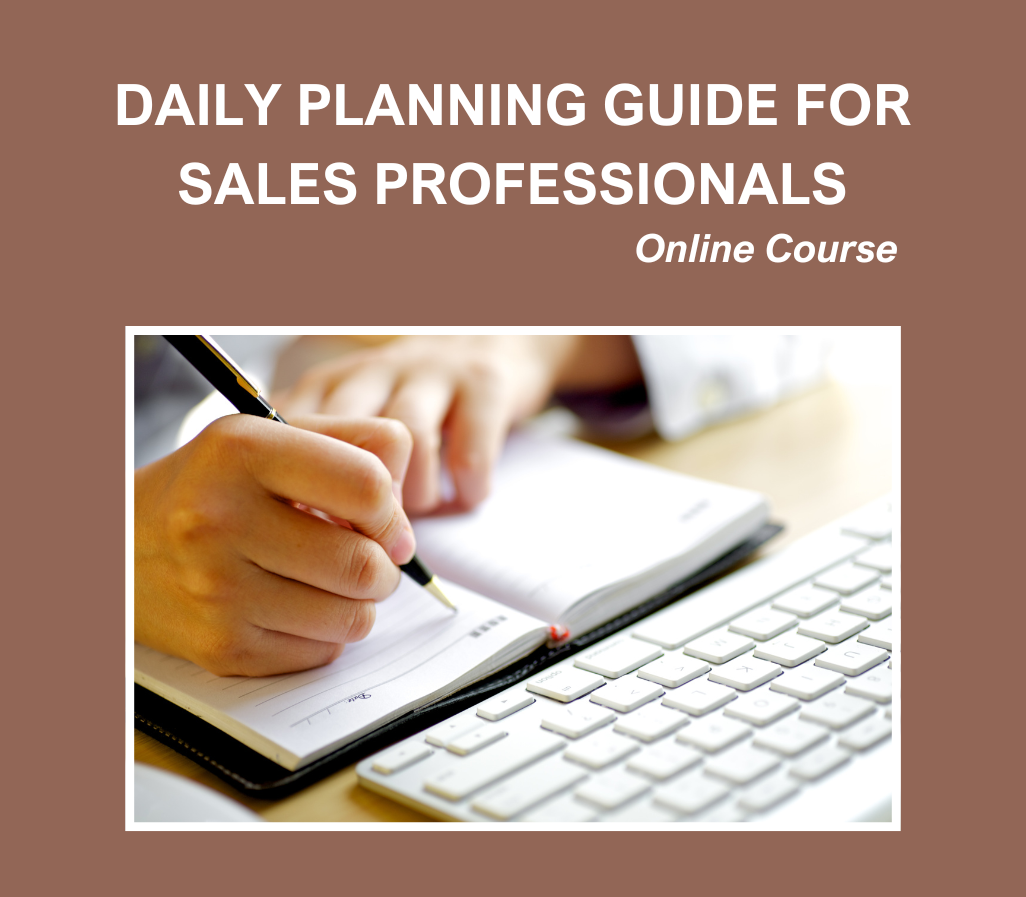 Daily Planning Guide for Sales professionals