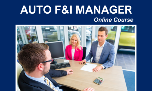 How to Become an Auto F&I Manager